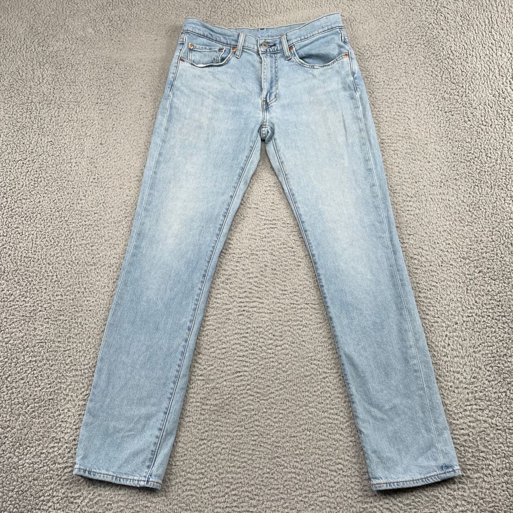 Levi's 511 Jeans Mens 31x32 Blue Slim Fit Premium Stretch Light Wash Denim